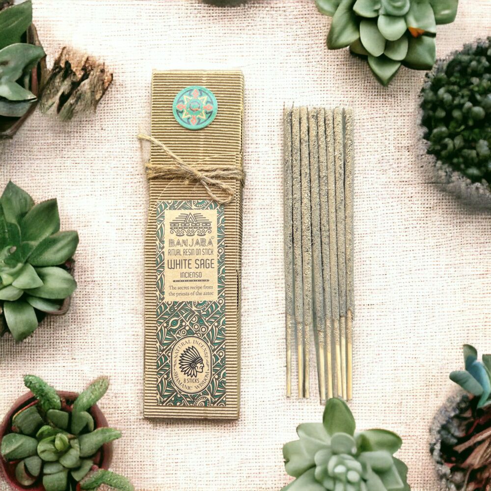 Ritual Incense Resin on a Stick ~ White Sage ~ Was £2.99