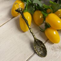 Herb Spoon in antique gold