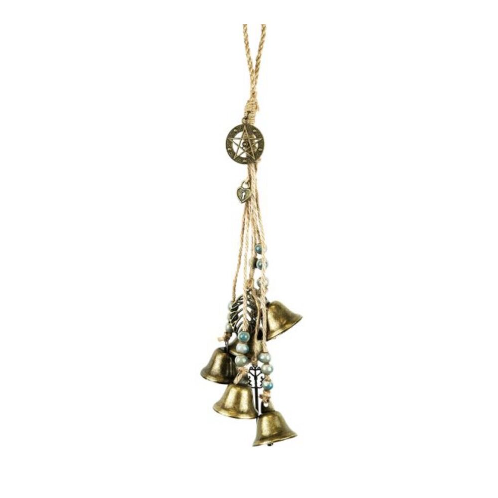 Witch Bells with Charms and Beads ~ #1