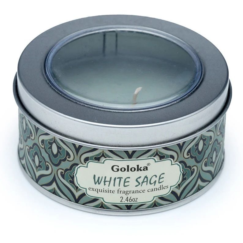 Goloko White Sage Tin Candle