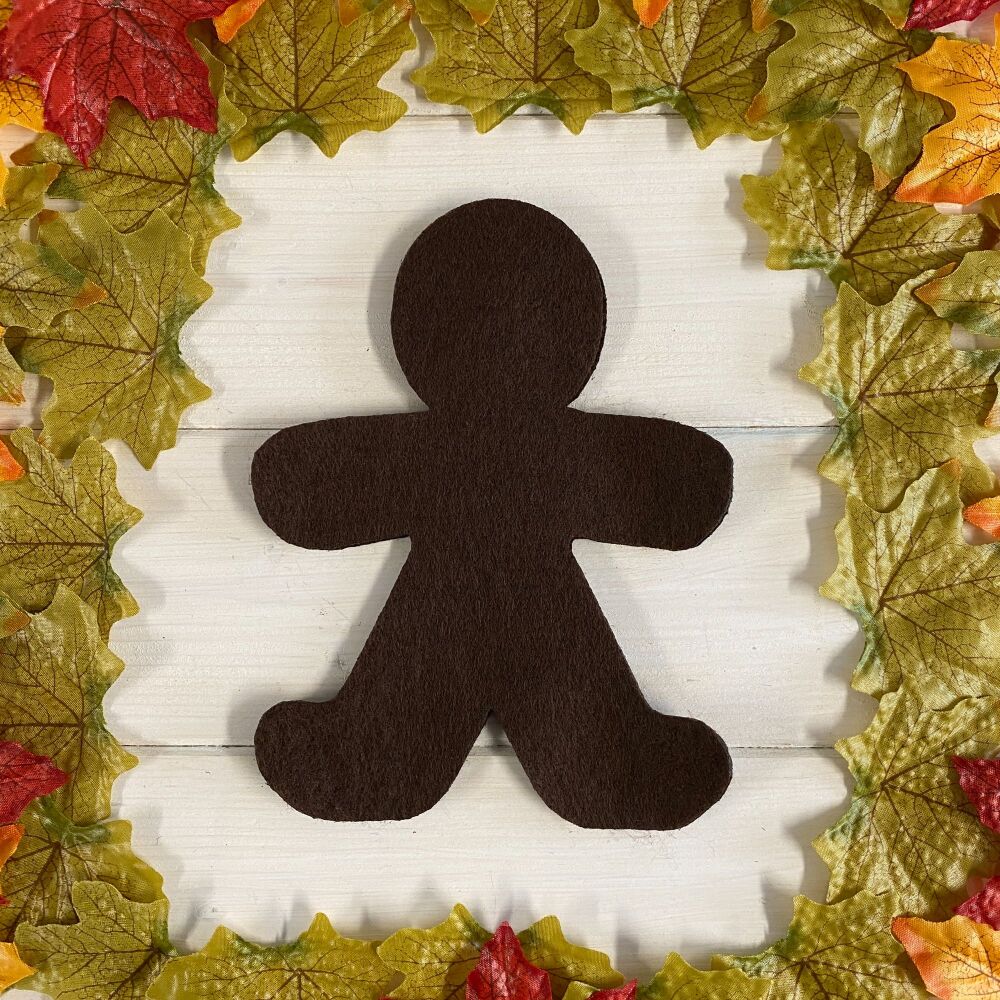 Cut out Poppet Doll ~ Ready to sew ~ Brown
