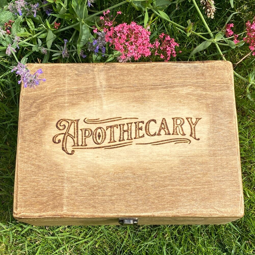 Apothecary Wooden Box