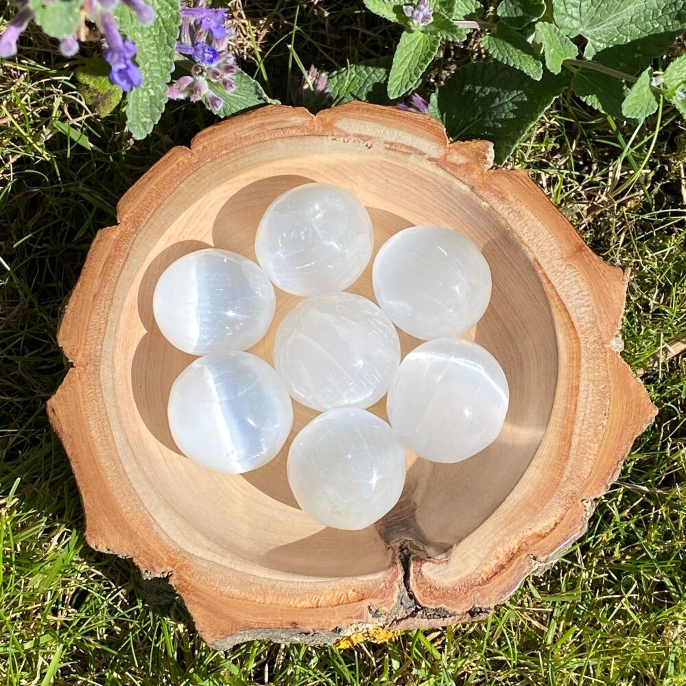 Selenite Orb