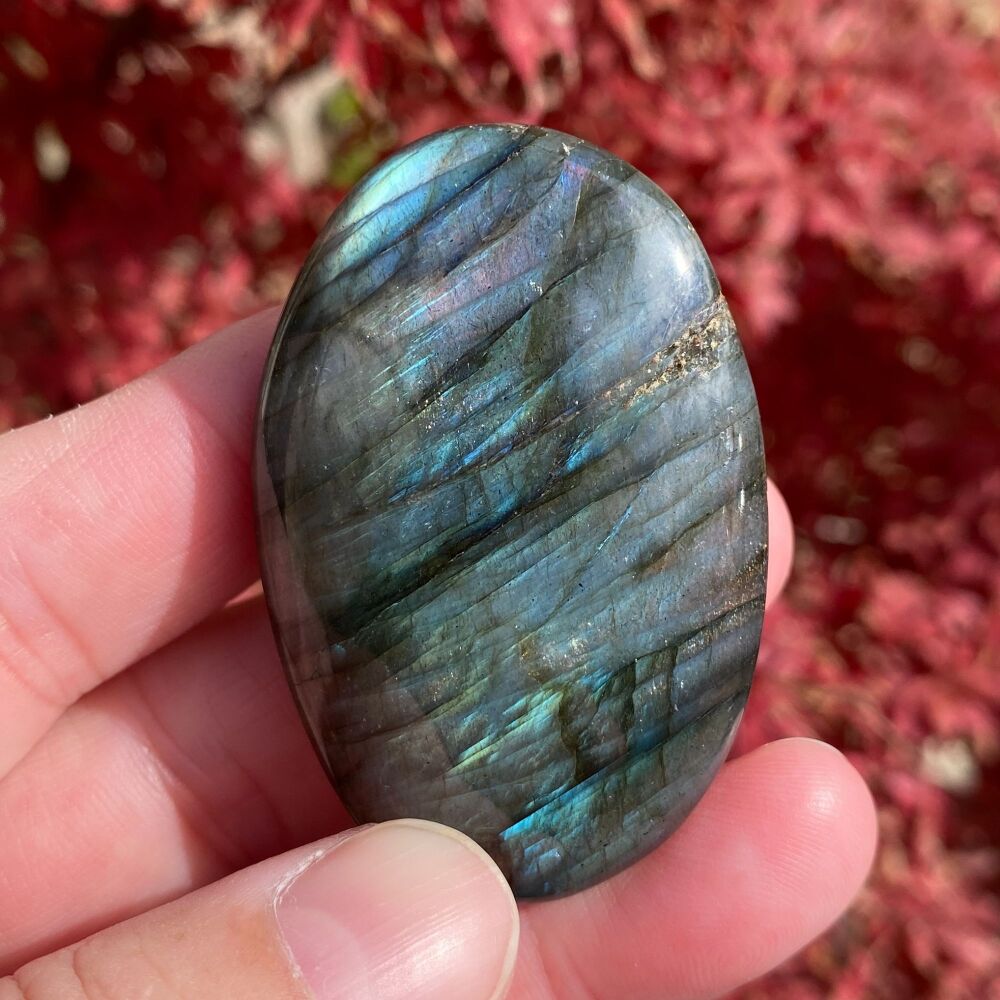 Labradorite Palm Stone ~ A