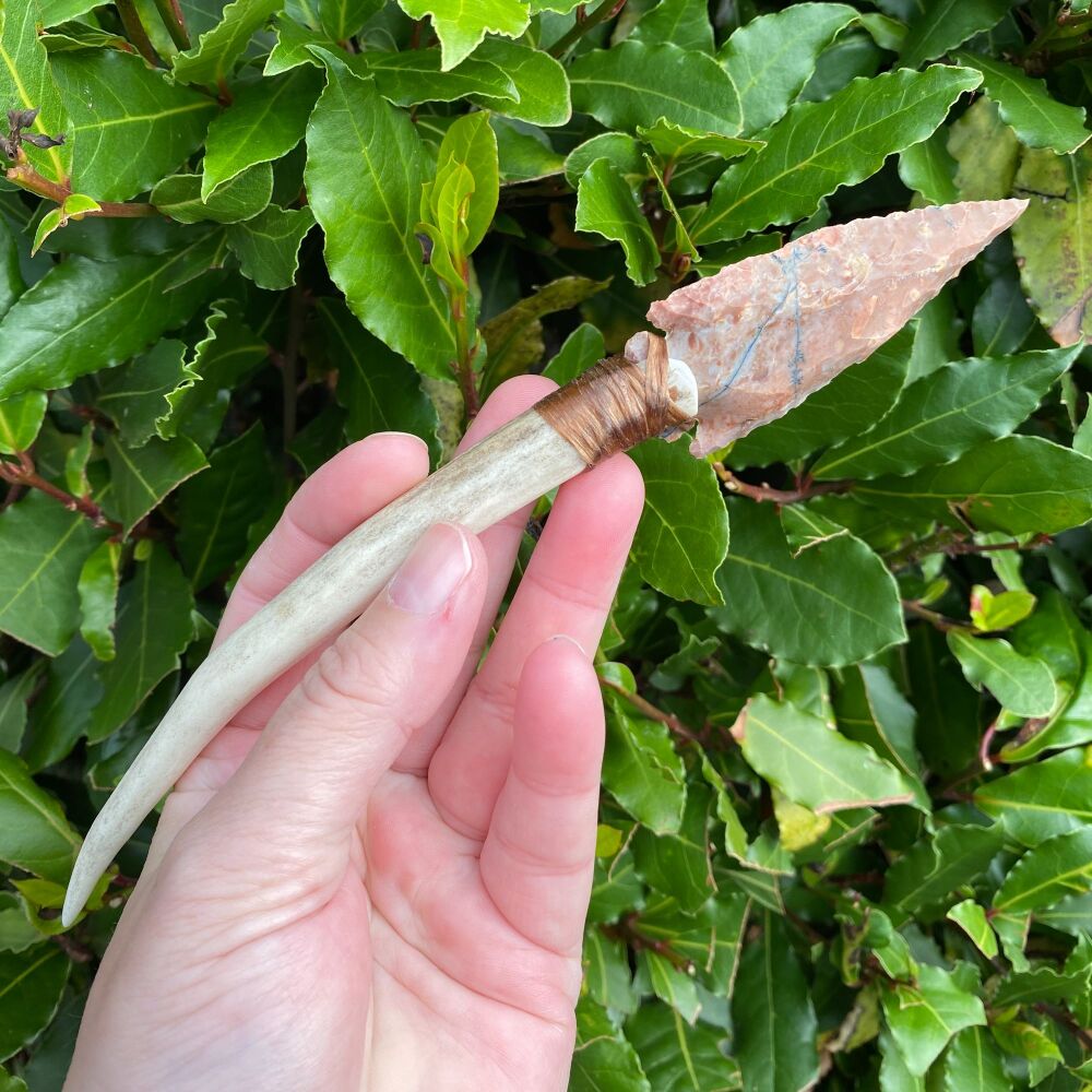 Jasper and Antler Dagger / Athame~ #2