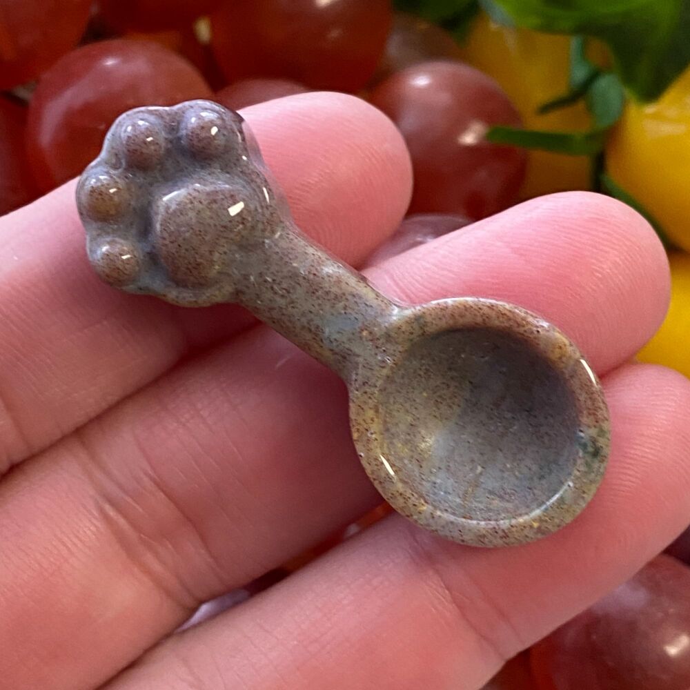 Cute Jasper Paw Print Spoon ~ #5