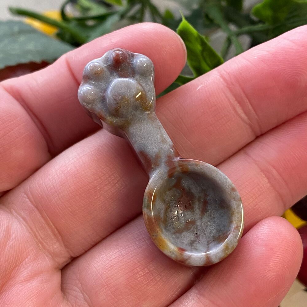 Cute Jasper Paw Print Spoon ~ #1