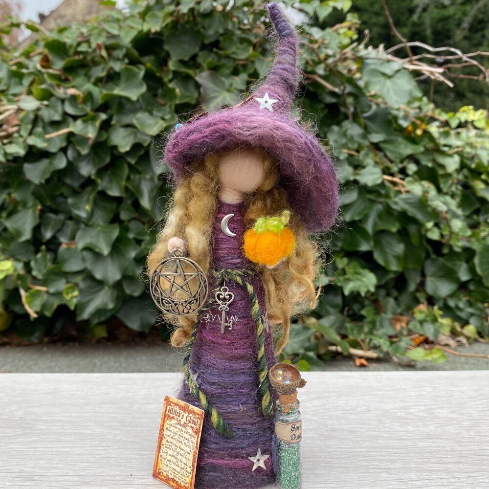 ** Coven of the Cauldron Collectable Witch ** ~  Nelly ~ Was £27.99