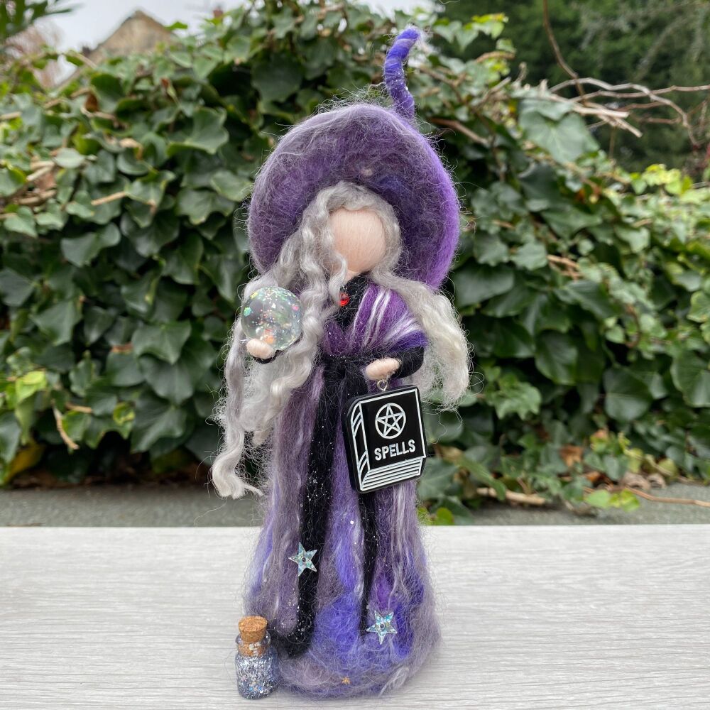 ** Coven of the Cauldron Collectable Witch ** ~  Heather ~ Was £27.99