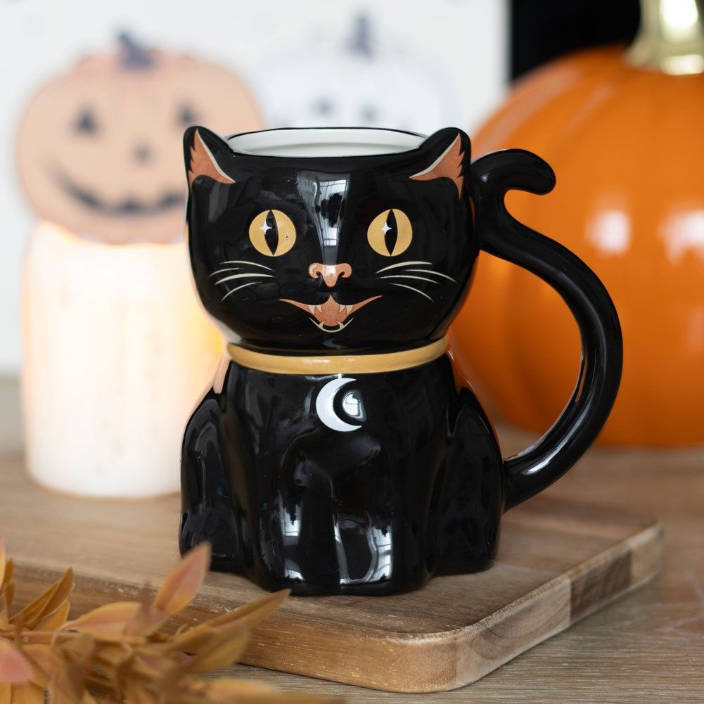 Black Cat Mug ~ Was £9.99