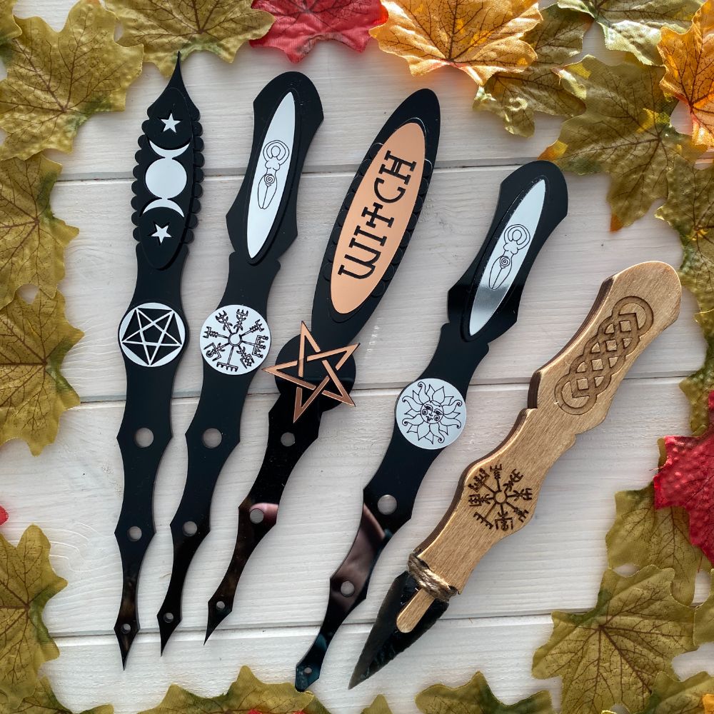 Athames and Wands