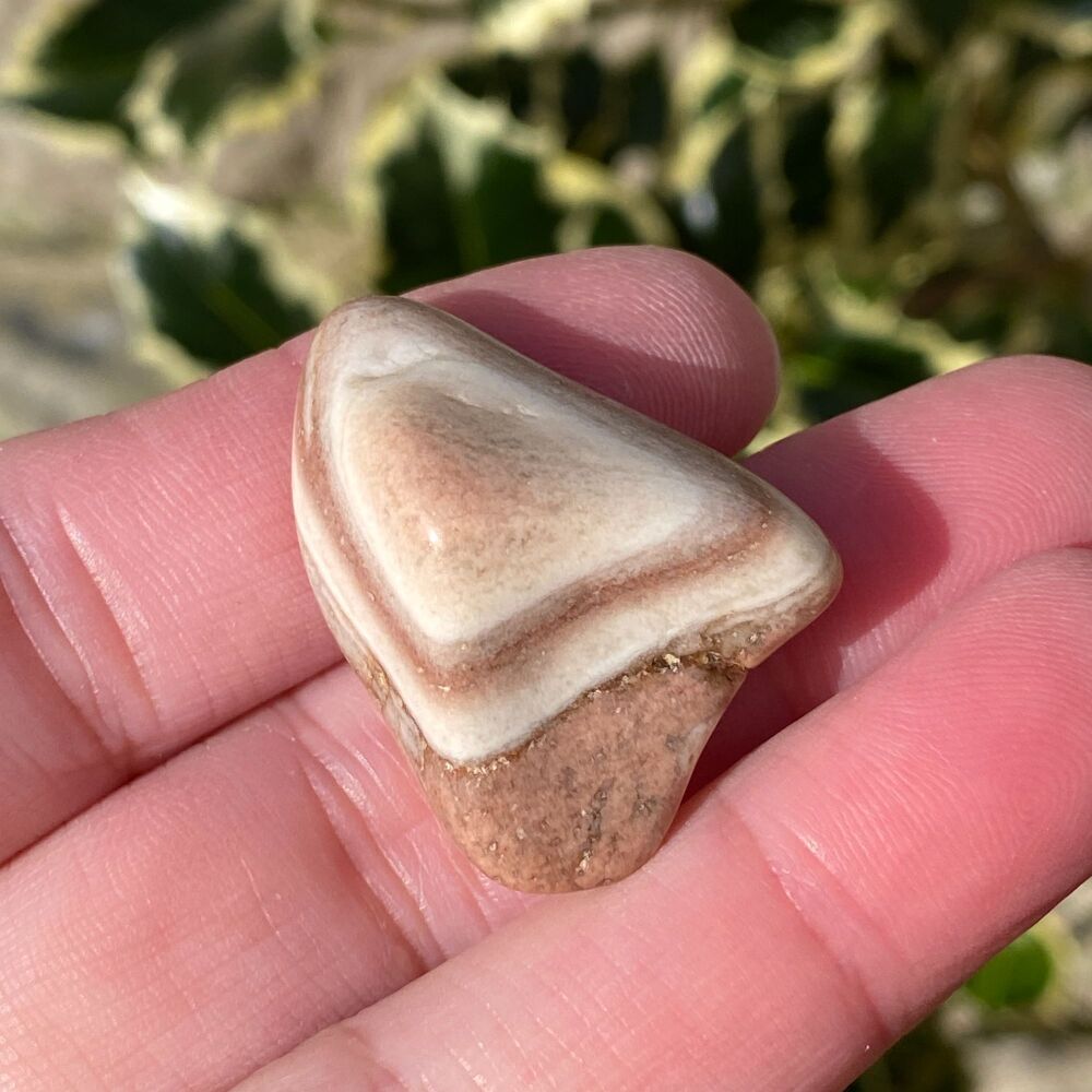 Saturn Chalcedony Tumble Stone ~#1