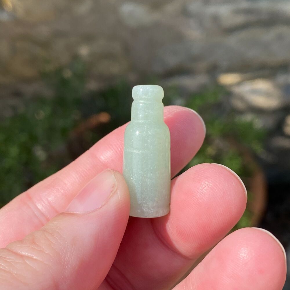 Mini Crystal Bottle ~ Green Aventurine #1