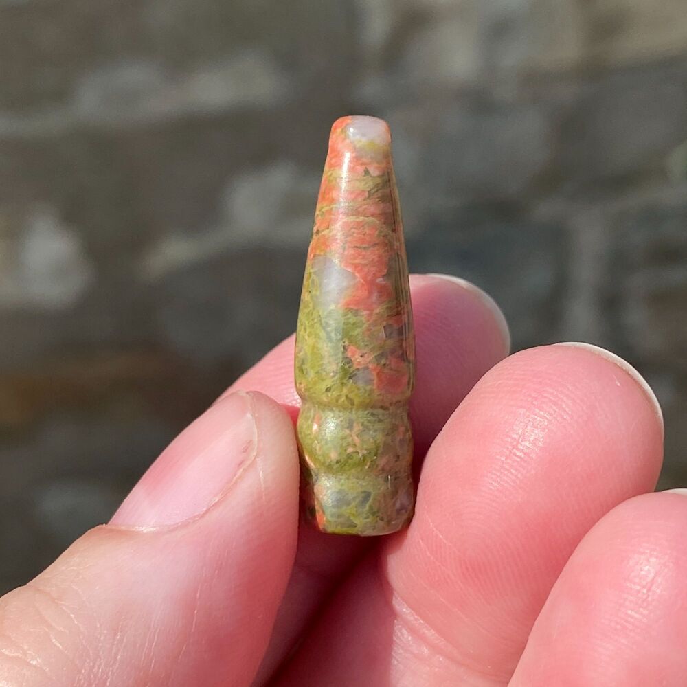Mini Crystal Bottle ~ Unakite #1