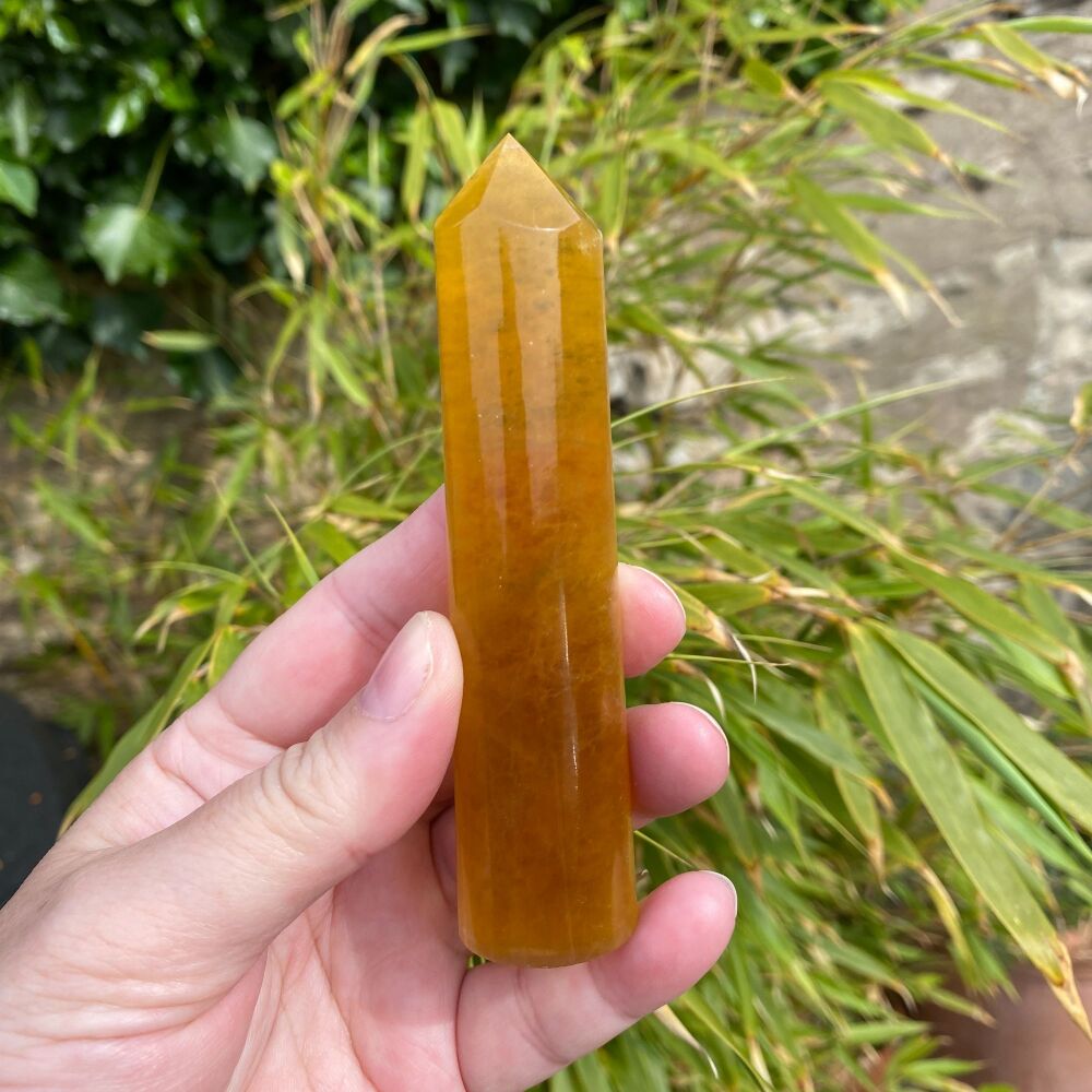 Golden Fluorite Round Energy Generator