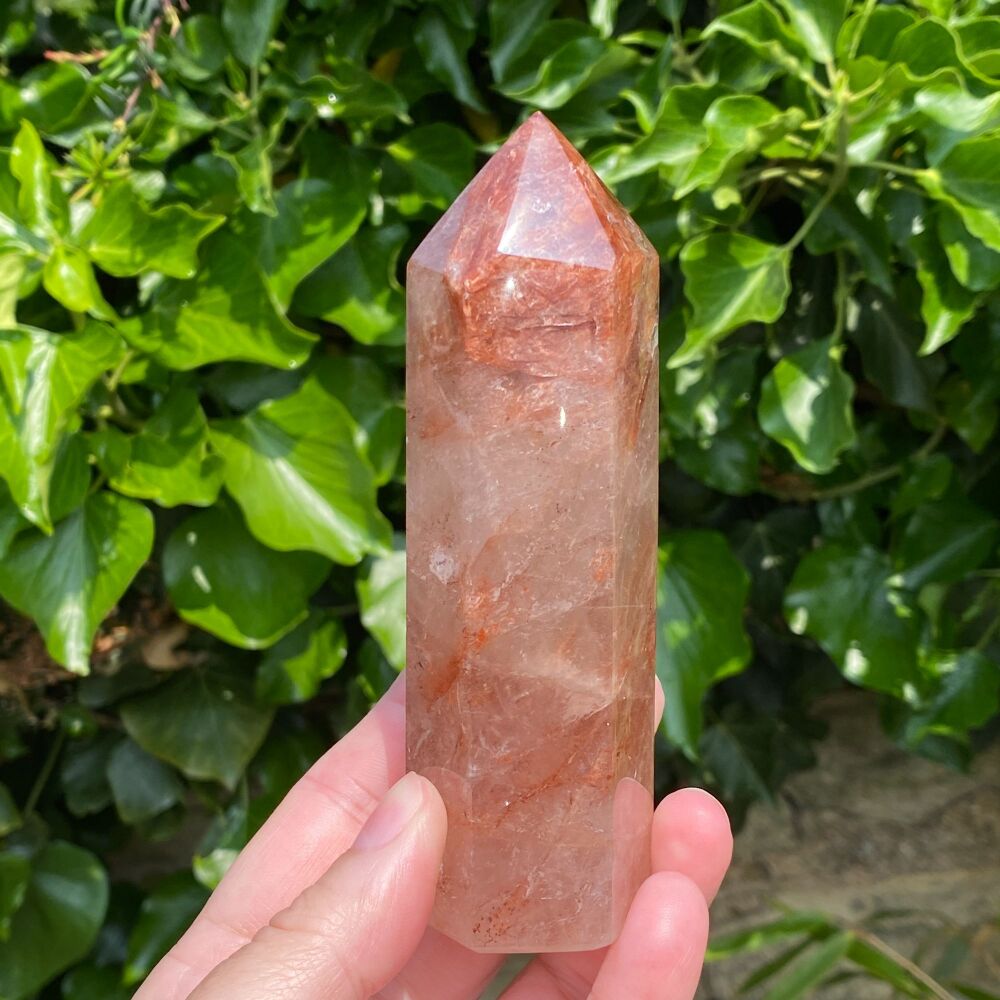 Red Hematoid Large Polished Point