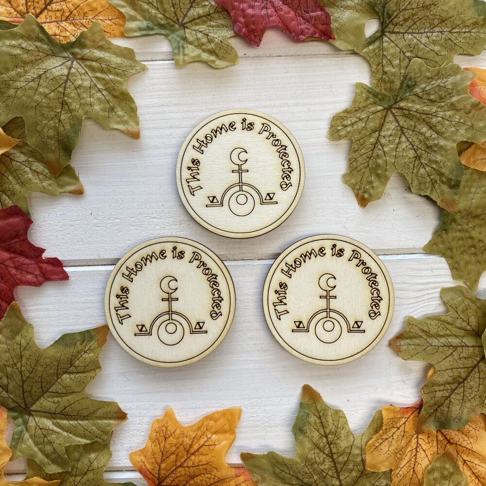 Set of Three Home Protection Amulets