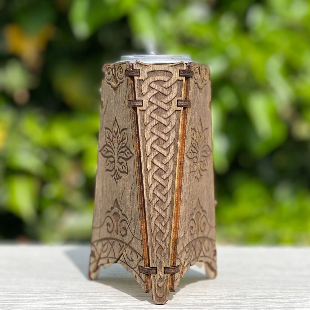 Altar piece with T Light holder or Offering Bowl ~ Celtic Design #1