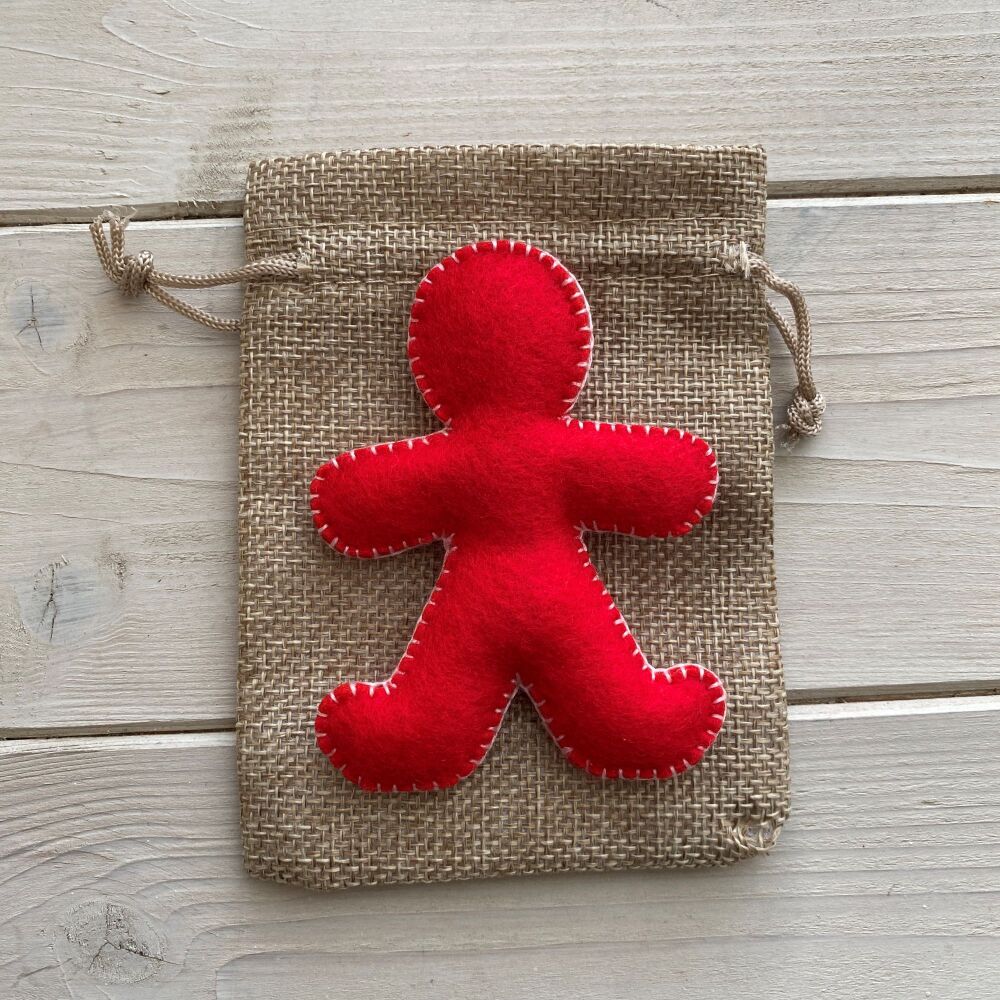 Pocket Positivity Poppet ~ Red #5