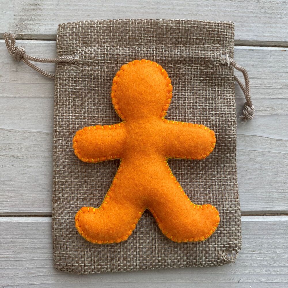 Pocket Positivity Poppet ~ Orange #8