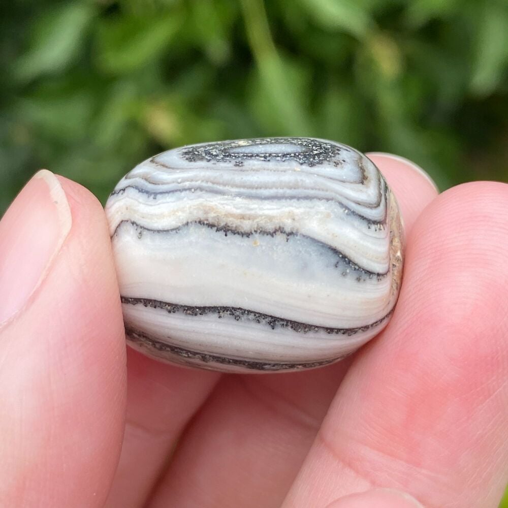 Banded Calcite Tumble Stone ~ #3
