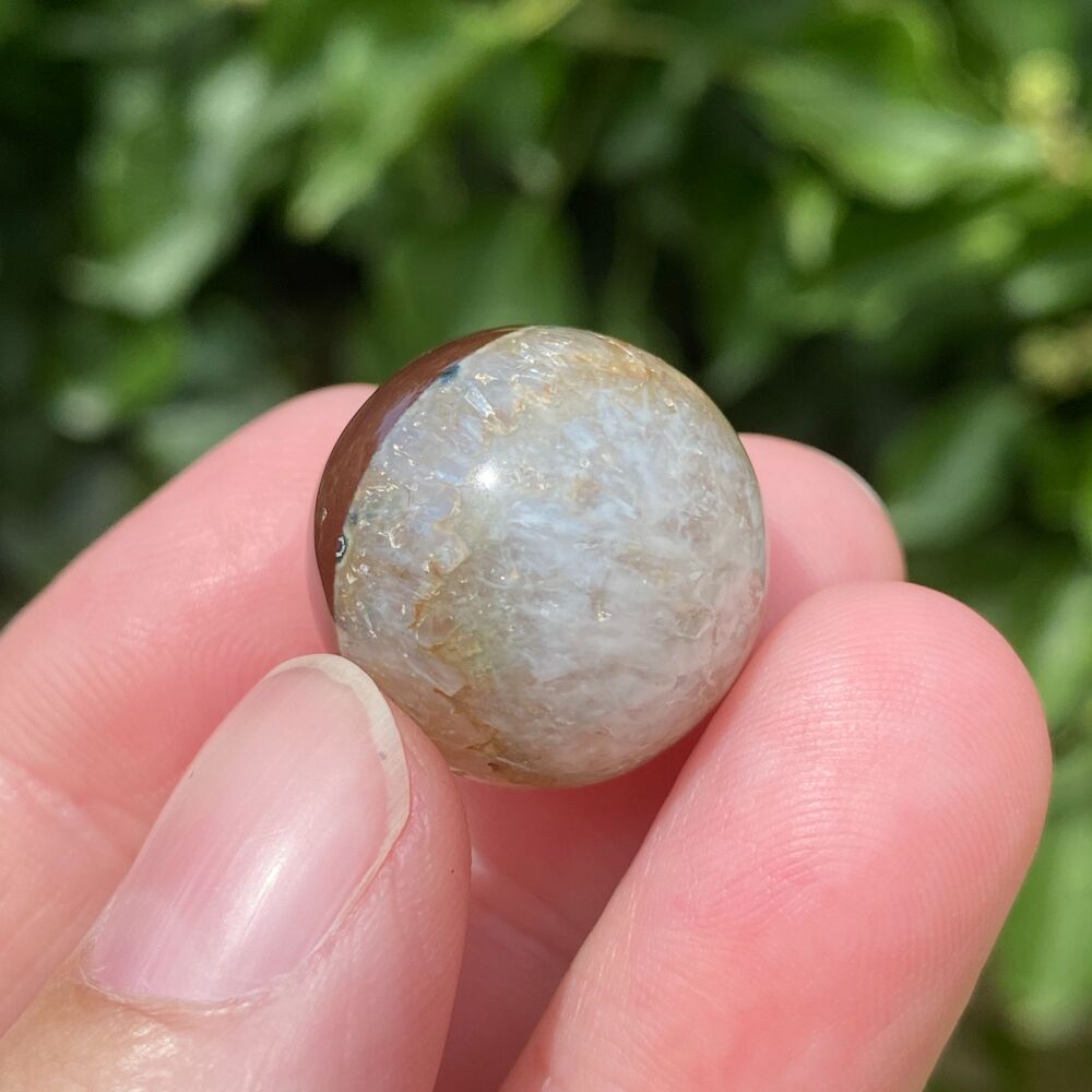 Red Eye Agate Mini Sphere ~ #2