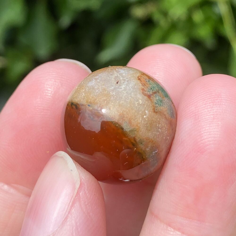 Red Eye Agate Mini Sphere ~ #3