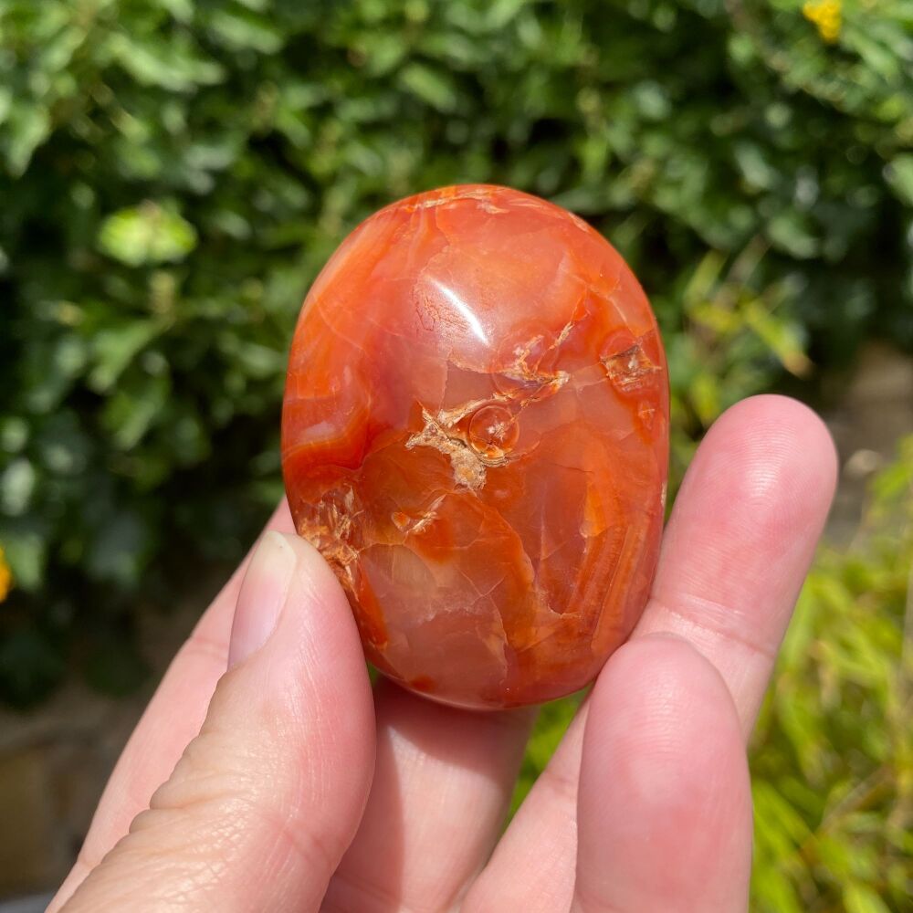 Carnelian Fire Pebble ~ #1
