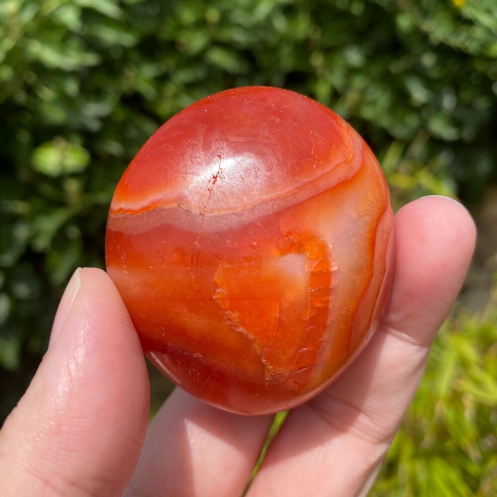 Carnelian Fire Pebble ~ #3