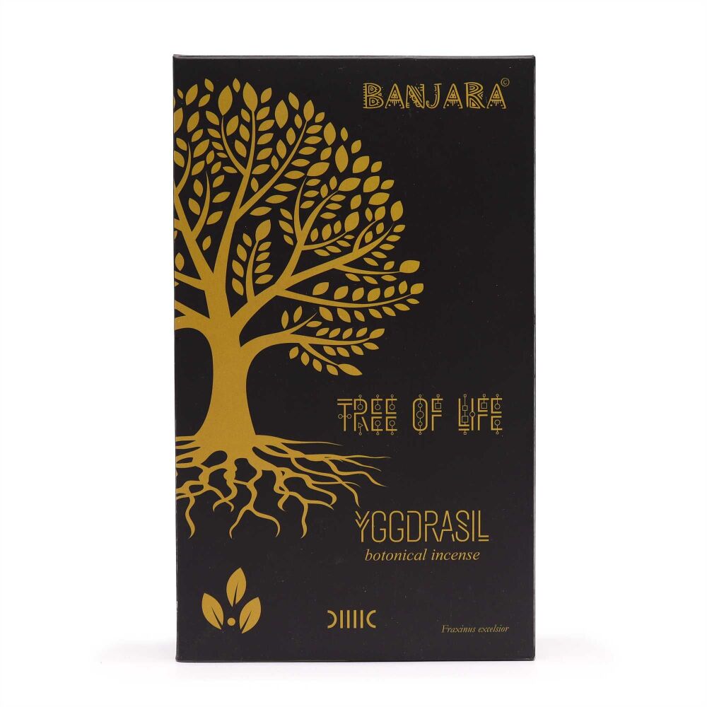 Banjara Tree of Life Incense Sticks ~ Yggdrasil (Ash Tree)