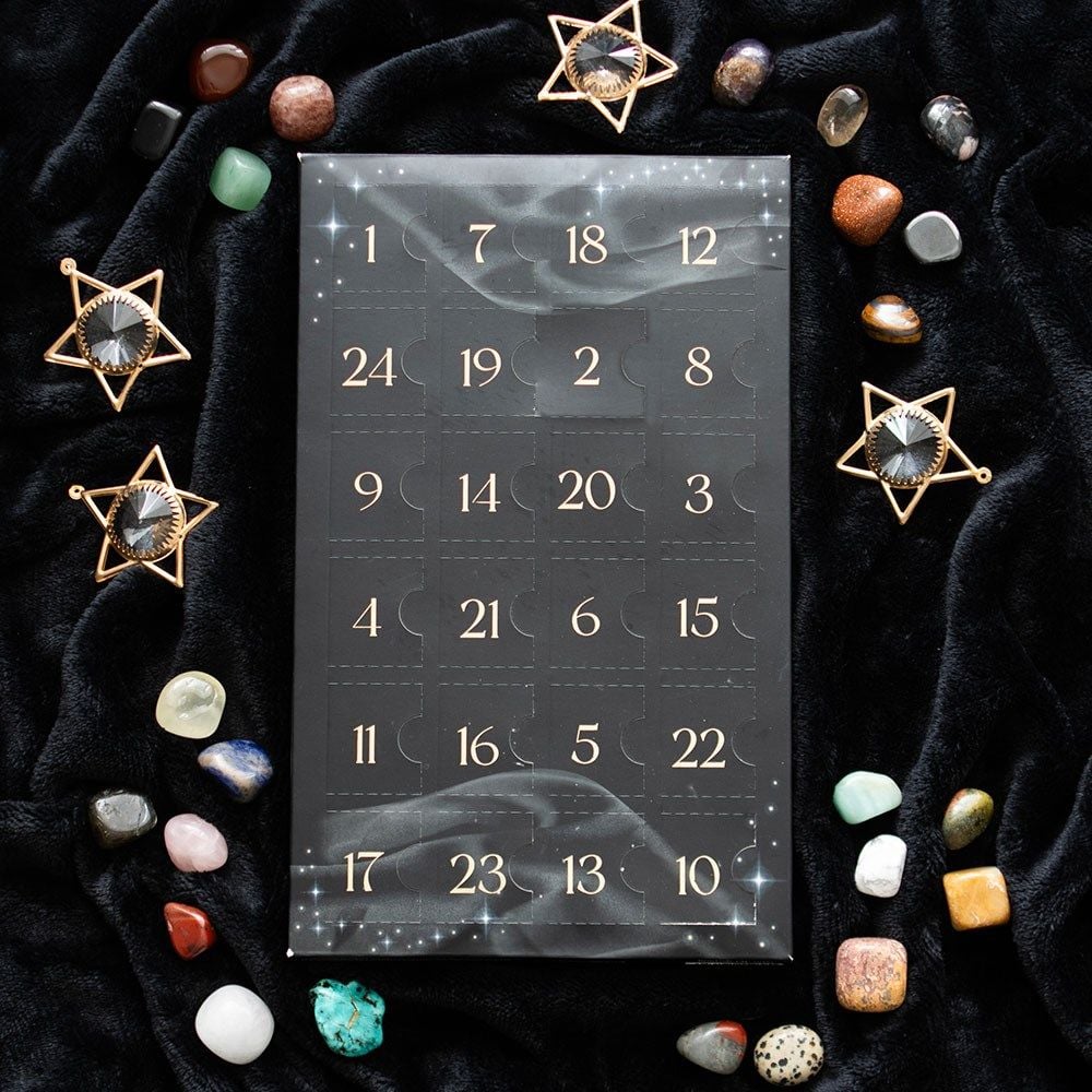 Advent Calendar with 24 stones