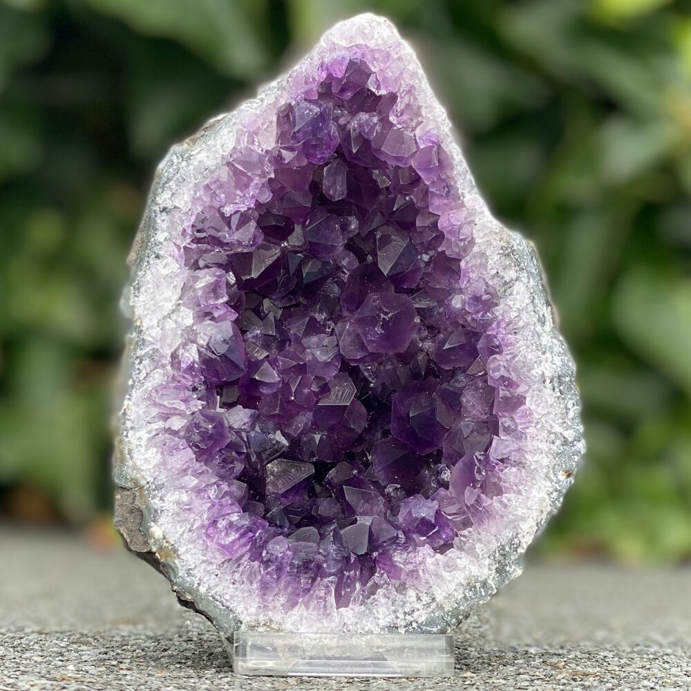 Amethyst Geode with stand