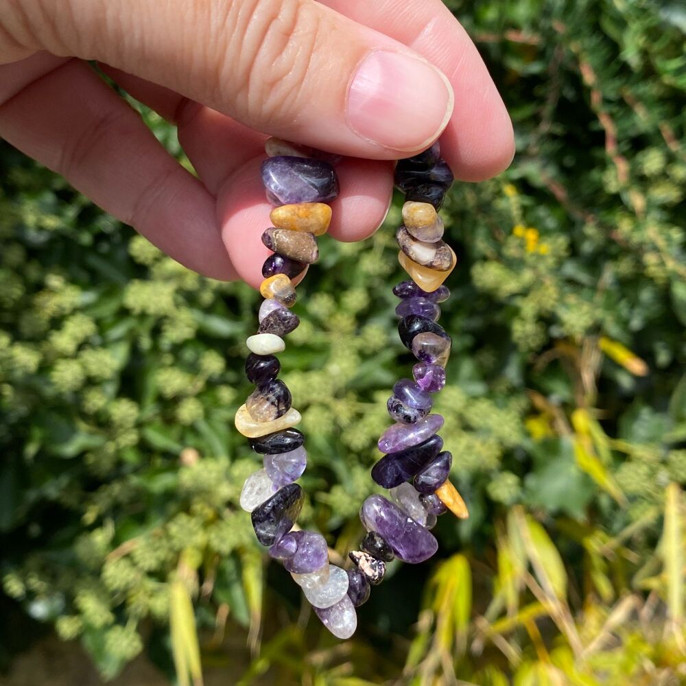 Blue John Crystal Bracelet ~ #1