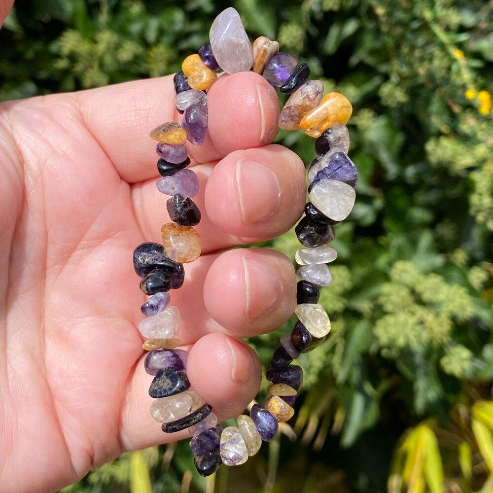 Blue John Crystal Bracelet ~ #2