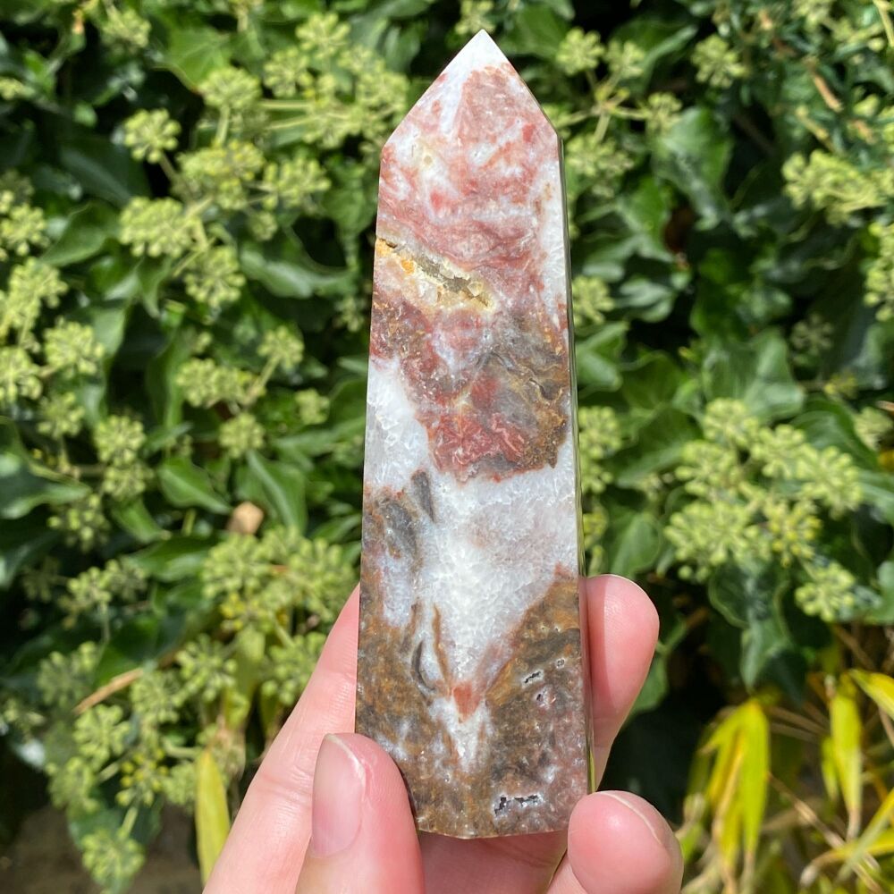 Banded Chalcedony Point