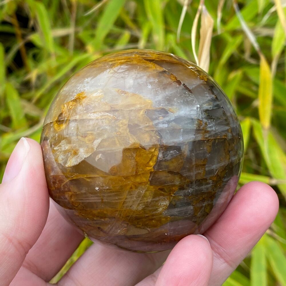 Golden Healer Sphere with Stand