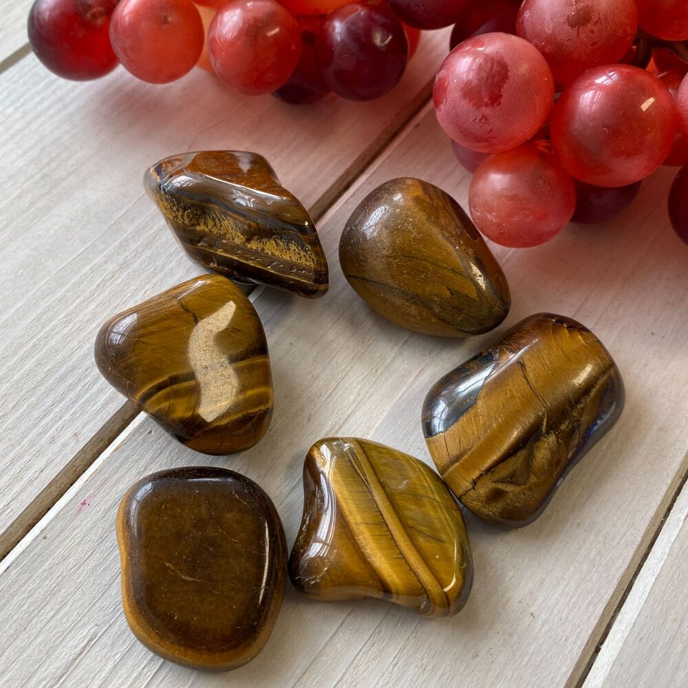 Tiger Eye - Gold ~ Large