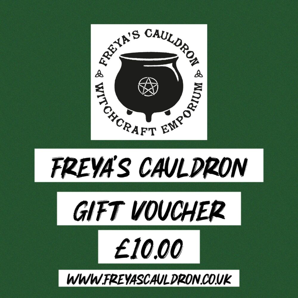 Freya's Cauldron Virtual Gift Voucher ~ £10.00