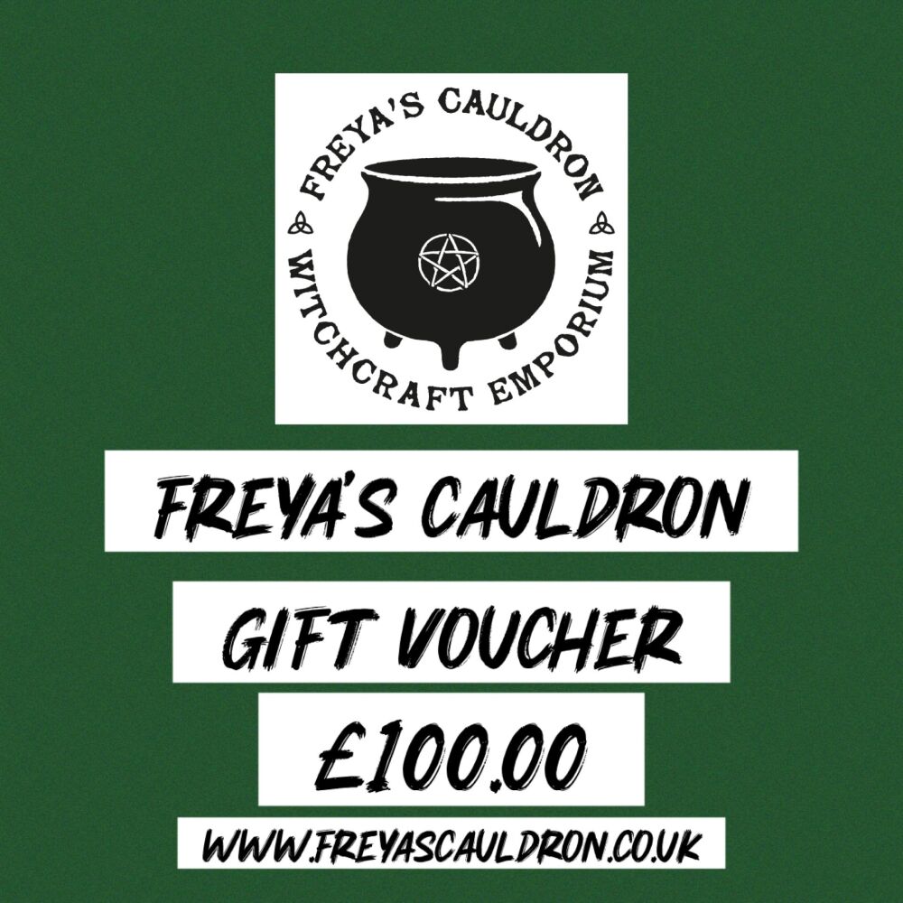 Freya's Cauldron Virtual Gift Voucher ~ £100.00