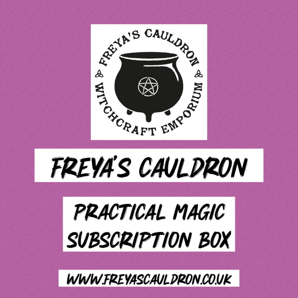 Freya's Cauldron Virtual Gift Voucher ~ Practical Magic Subscription Box ~ 3 Boxes