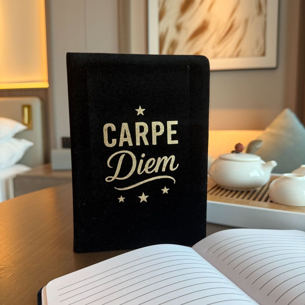 Carpe Diem "Seize the Day" Notebook