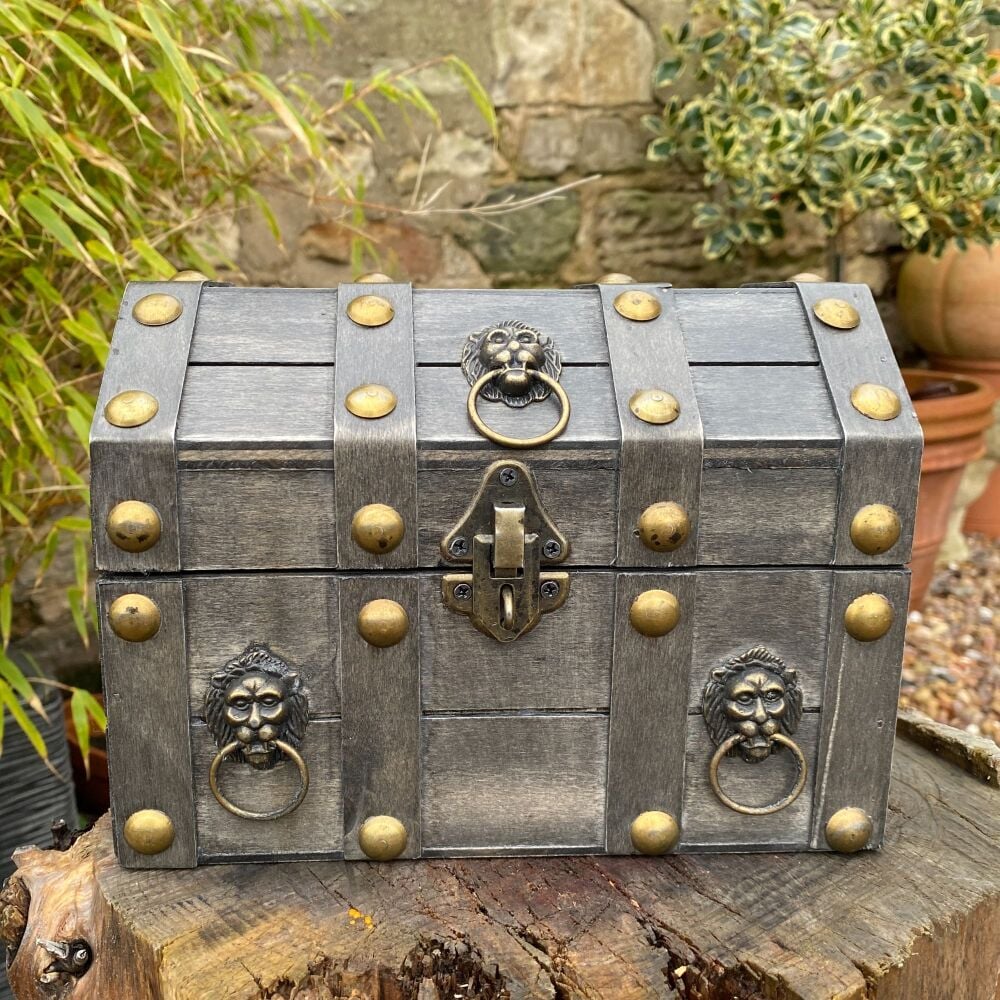 A Stunning Wooden Witches Chest