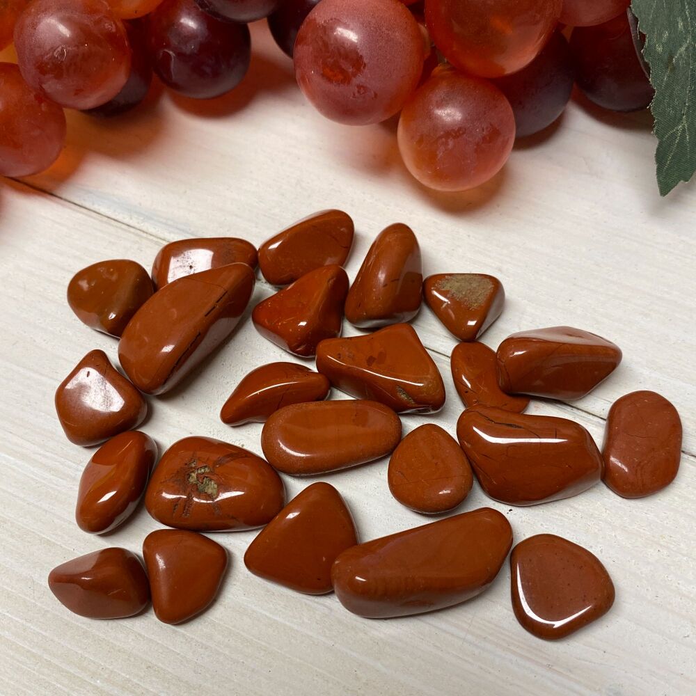 Jasper - Red  ~ Pack of 5 mini stones