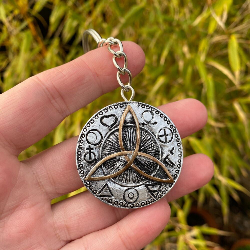Triquetra Key Ring