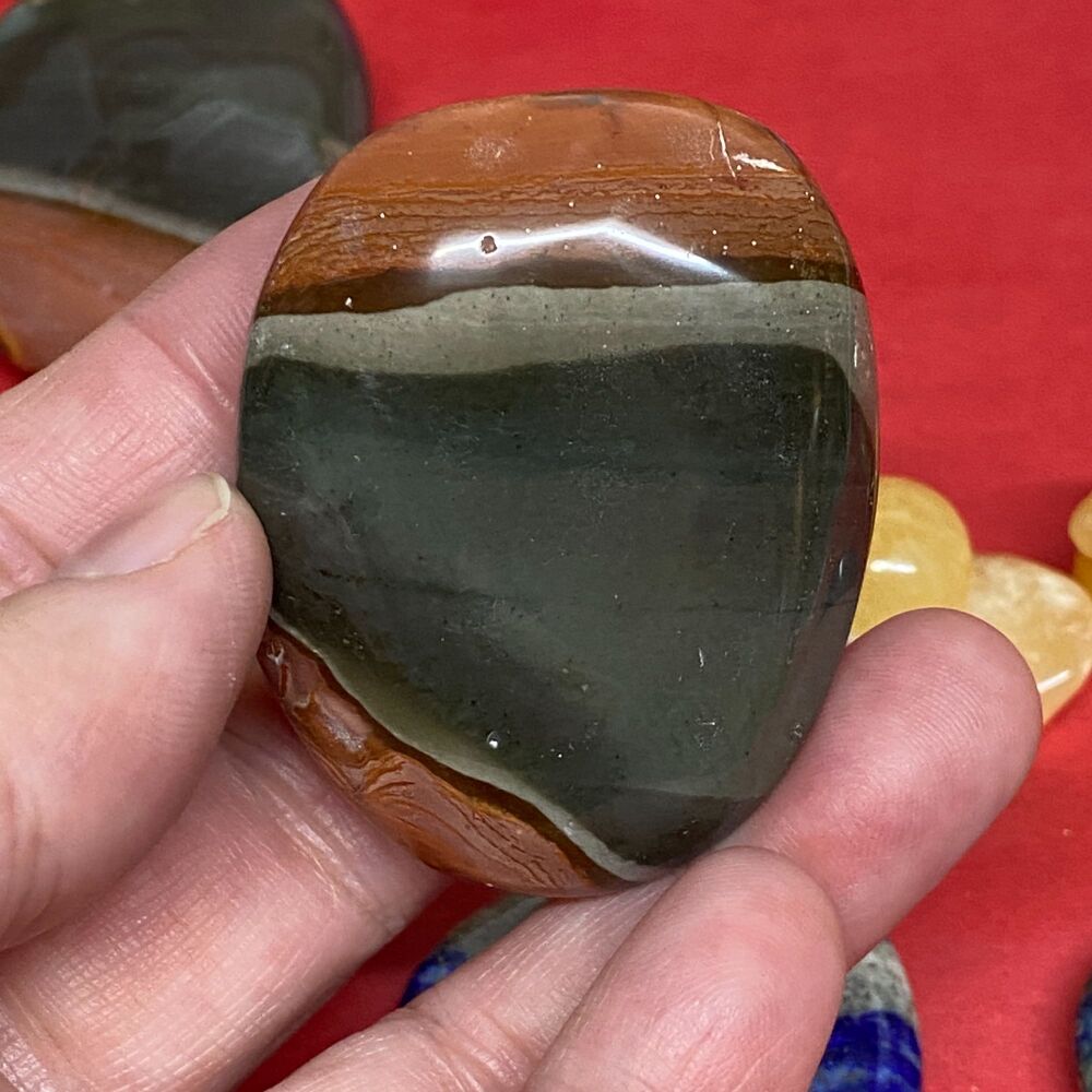 Polychrome Jasper Pebble ~ #2