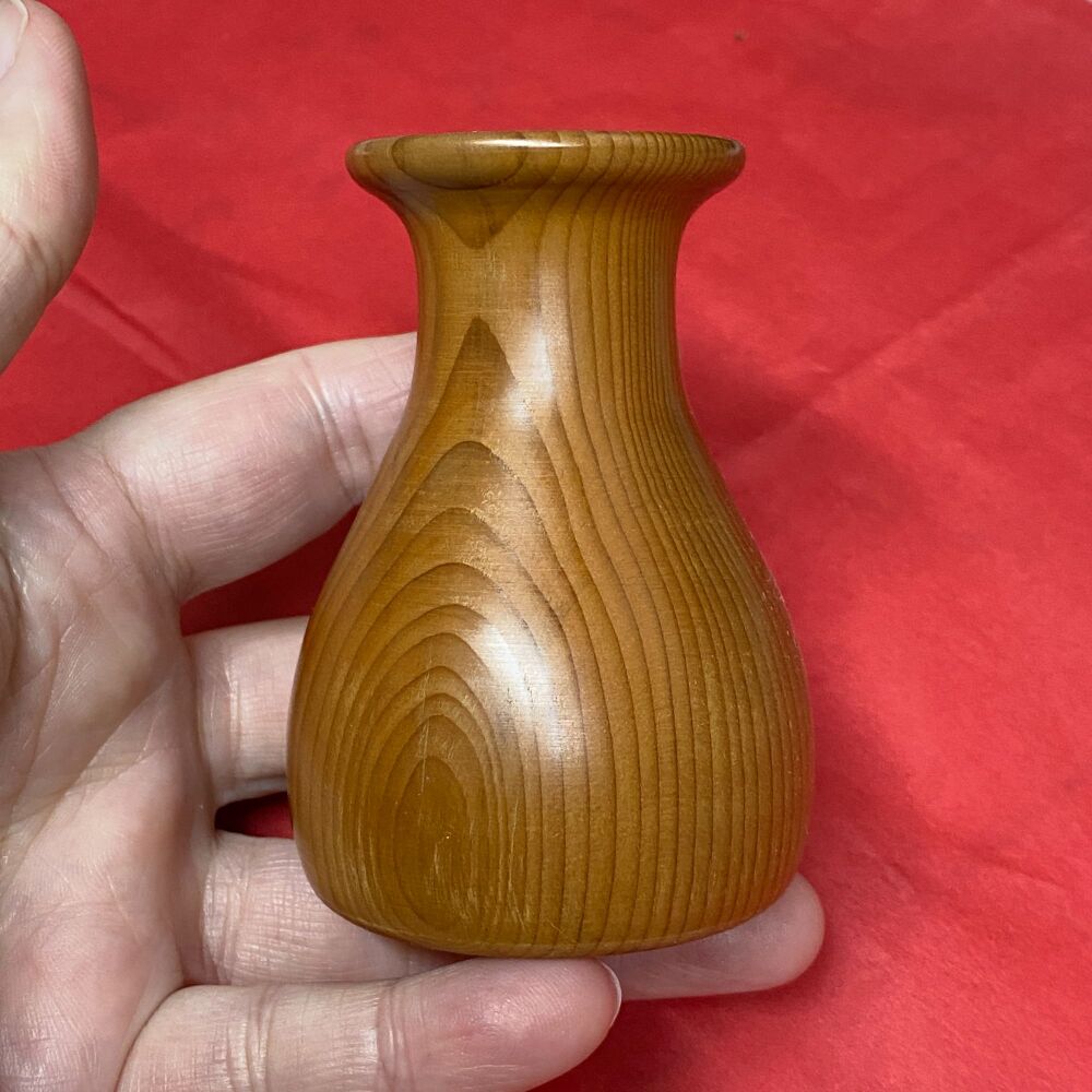 Handcrafted Wooden Altar Pot