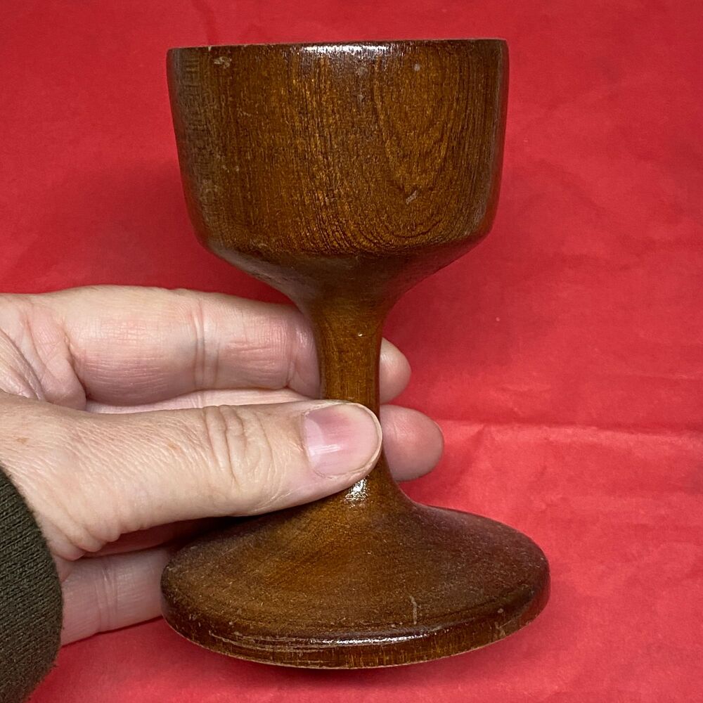 Hand Turned Wooden Altar Piece