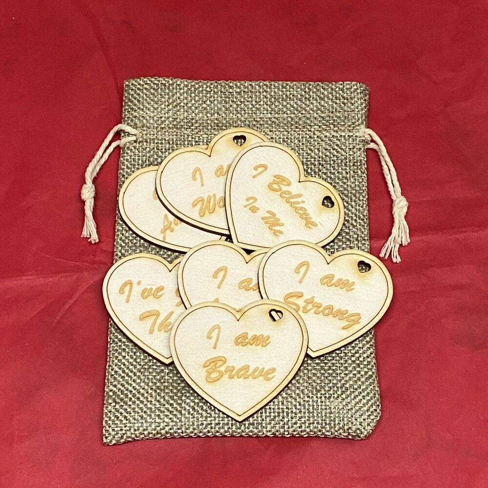 A Bag of Morning Motivation Hearts
