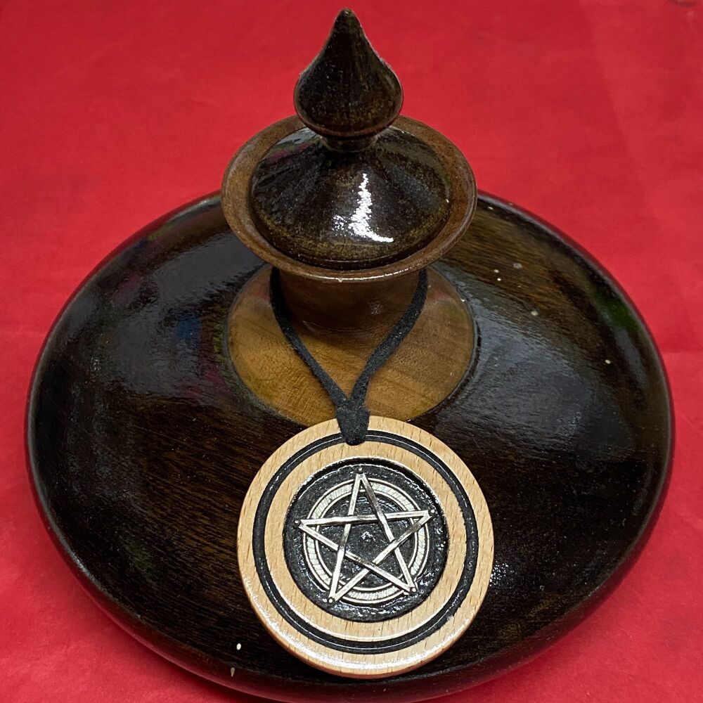 Hand Turned Witch Bottle one of a kind