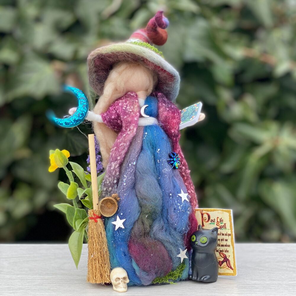** A New Coven of the Cauldron Collectible Witch ** ~ Sapphire ~ on sale 10am Friday 13th February